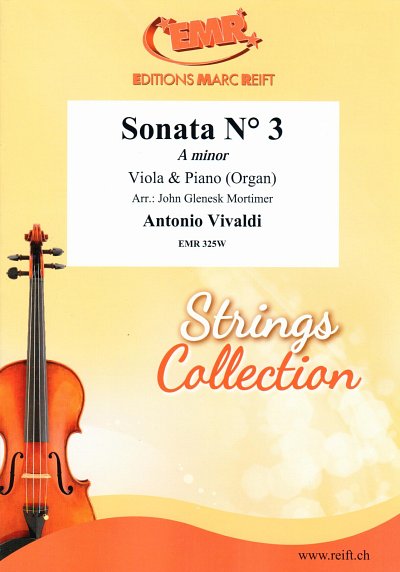 A. Vivaldi: Sonata No. 3 In A Minor, VaKlv/Org
