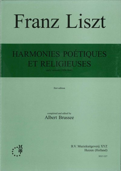 F. Liszt: Harmonies Poetiques & Religieuse (Bu)