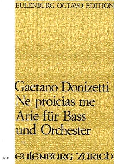 G. Donizetti: Ne proicias me E-Dur