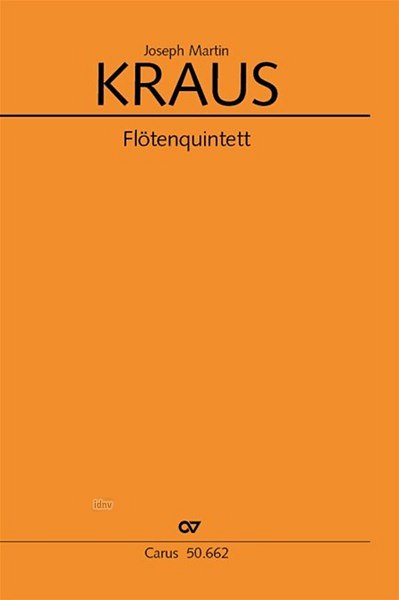 J.M. Kraus: Flötenquintett VB 188