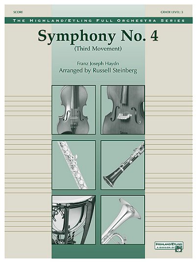 J. Haydn: Symphony No. 4 (Third Movement), Sinfo (Part.)