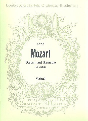 W.A. Mozart: Bastien und Bastienne KV 50, SinfOrch (Vl1)