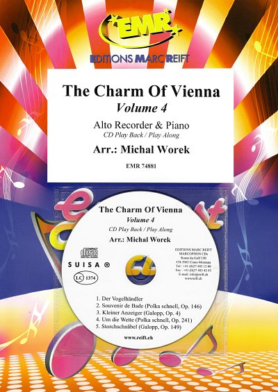 M. Worek: The Charm Of Vienna Volume 4, AblfKlav (+CD)