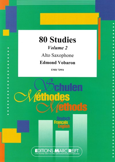 DL: E. Vobaron: 80 Studies Volume 2, Asax