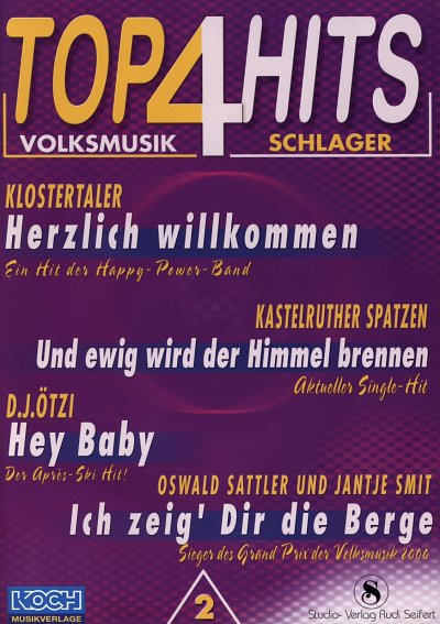 4 Top Hits 2 Volksmusik Schlager Bd 2