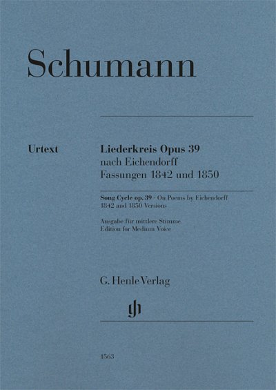 R. Schumann: Liederkreis op. 39, GesMKlav