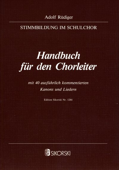 AQ: A. Rüdiger: Stimmbildung im Schulchor, Schlch (B-Ware)