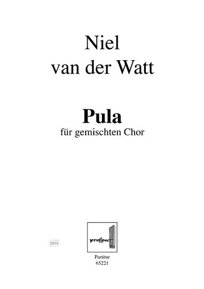 N. van der Watt: Pula Nr. 4 F-Dur (1992)