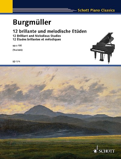 DL: F. Burgmüller: Keltische Harfe, Klav