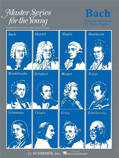 J.S. Bach: Master Series for the Young - Volume 1, Klav