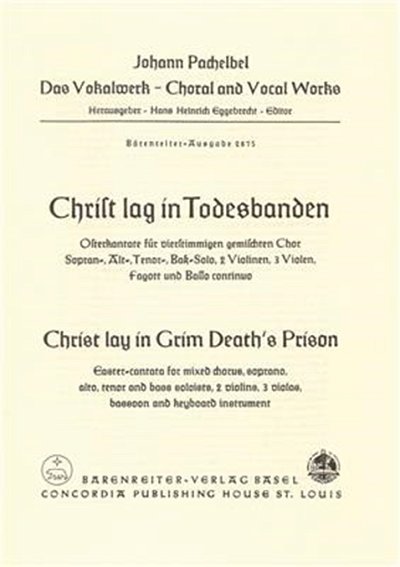 J. Pachelbel: Christ lag in Todesbanden - Christ lay  (Chpa)