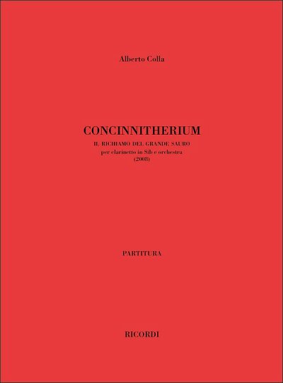 Concinnitherium. Il Richiamo Del Grande Sa, KlarOrch (Part.)