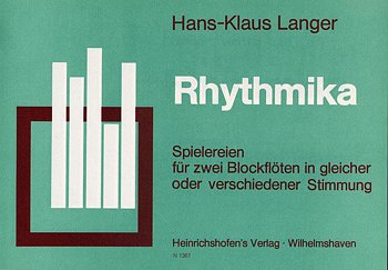 Langer Hans Klaus: Rhythmika - Studien Fuer Das Spiel Auf 2