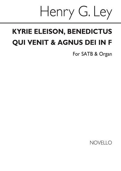 Kyrie Eleison Benedictus Qui Venit And Agnus Dei