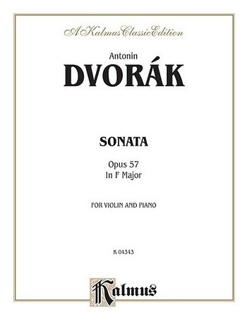A. Dvořák: Sonata in F Major, Op. 57