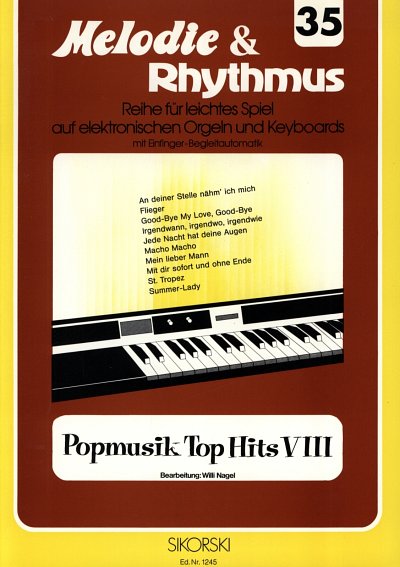 Popmusik Top Hits 8 Melodie + Rhythmus 35