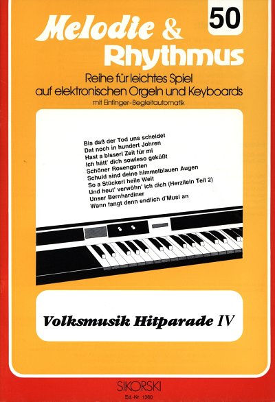 Melodie & Rhythmus, Heft 50: Volksmusik Hitparade 4