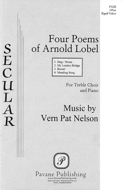 Four poems of Arnold Lobel, Gch3Klav (Chpa)