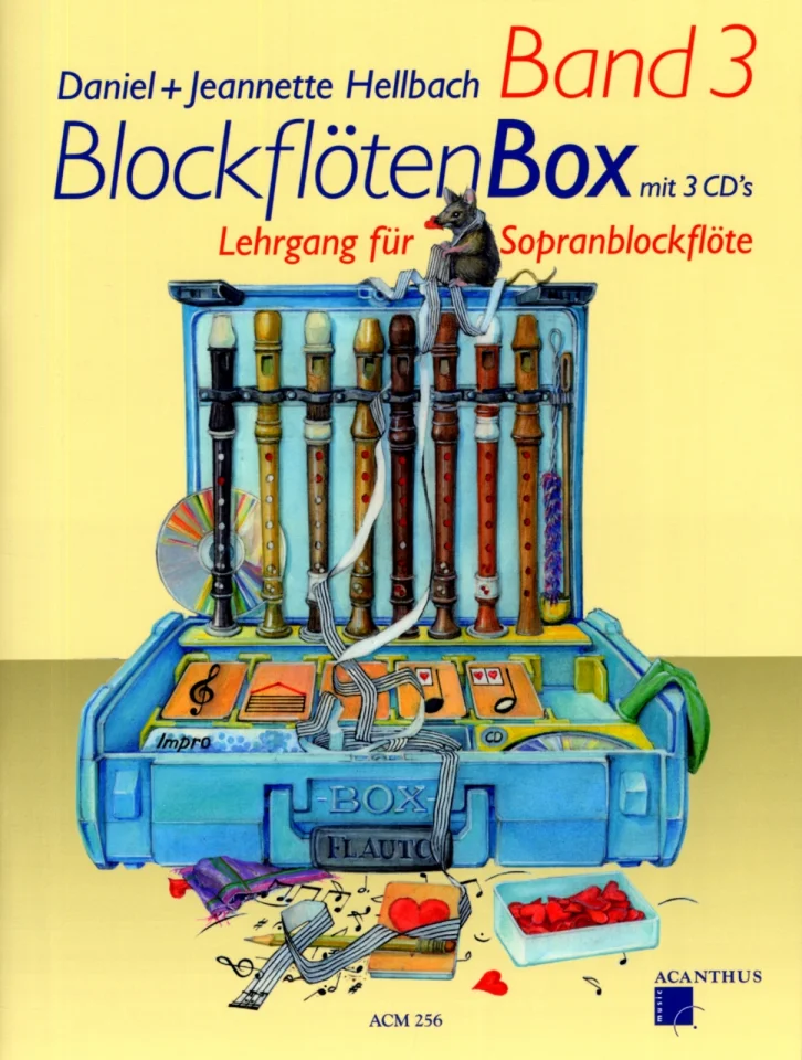 D. Hellbach: BlockflötenBox 3, SBlf (+3CDs) (0)