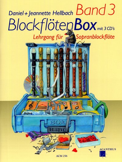 D. Hellbach: BlockflötenBox 3, SBlf (+3CDs)