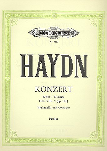J. Haydn: Konzert für Violoncello und Orchester D-Dur op. 101 Hob. VIIb: 2