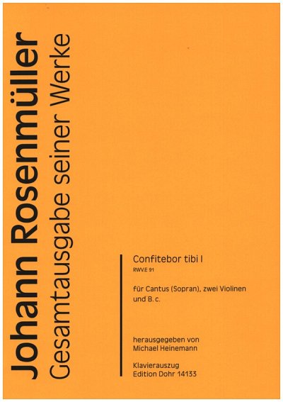 J. Rosenmüller: Confitebor tibi I RWV.E91