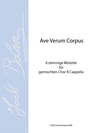 DL: Ave Verum Corpus - Joel Bolan, Gch6