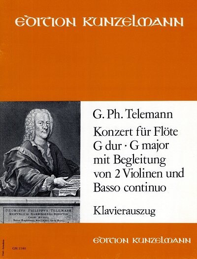 G.P. Telemann: Konzert für Flöte G-Dur TWV 5, Fl2VlBc (KASt)