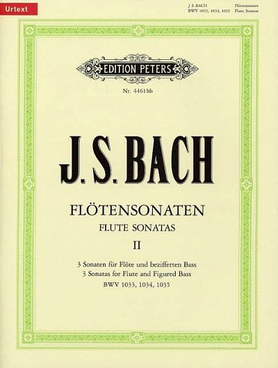 J.S. Bach: Flötensonaten 2, FlBc (KlavpaSt)