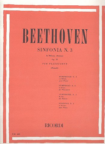 L. v. Beethoven: Sinfonia N. 3 In Mi Bem. Op. 55 'Eroi, Klav