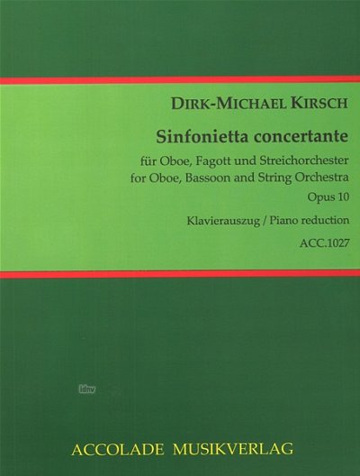 D.M. Kirsch: Sinfonietta Concertante op 10 (KA+St)