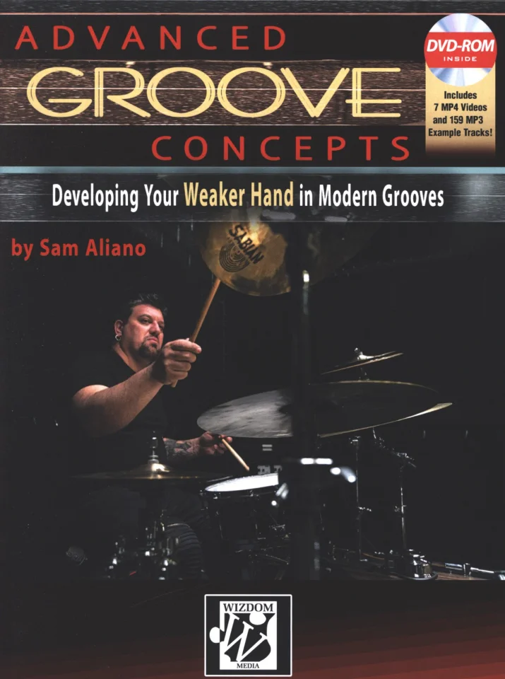 S. Aliano: Advanced Groove Concepts, Drset (+DVD) (0)
