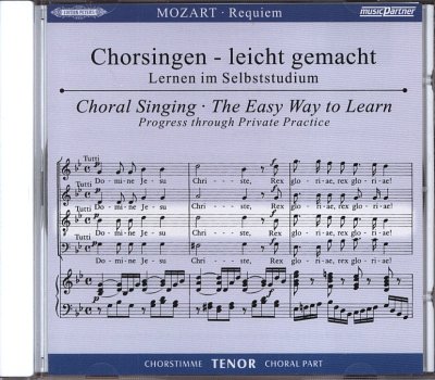 W.A. Mozart: Requiem d-moll KV 626, 4GesGchOrchO (CD Tenor)