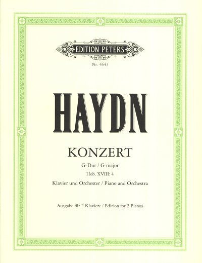 J. Haydn: Konzert für Klavier und Orcheste, 2Klav (KlavpaSt)