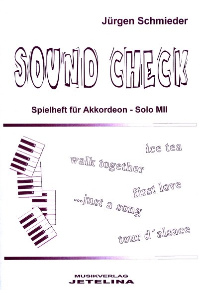 J. Schmieder: Sound Check 1