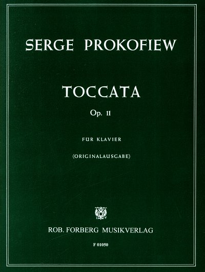 S. Prokofjew: Toccata, op.11, Klav