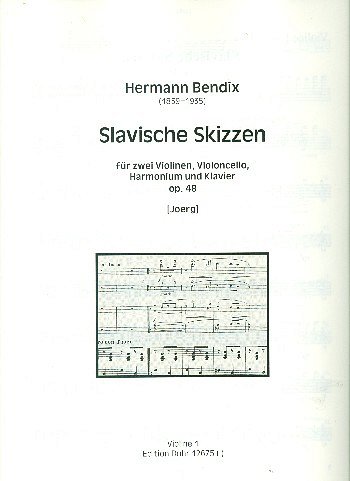 H. Bendix: Slavische Skizzen op.48 (Stsatz)