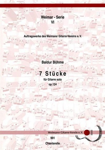 B. Baldur: Sieben Stücke op. 124 VI, Git