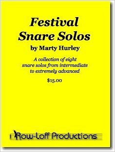 M. Hurley: Festival Snare Solos, Kltr