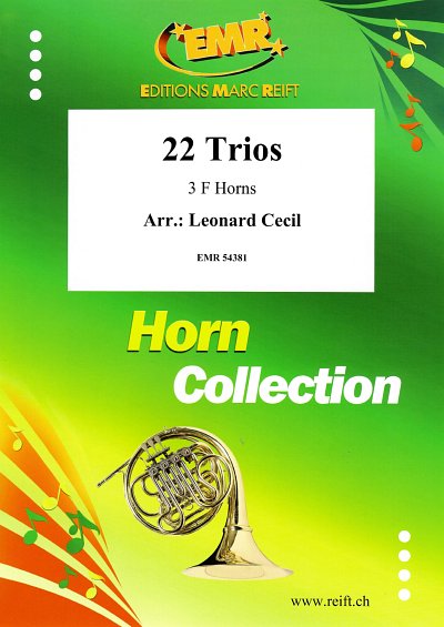 L. Cecil: 22 Trios, 3Hrn