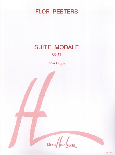 F. Peeters: Suite Modale op. 43, Org
