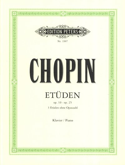 F. Chopin: Etüden, Klav