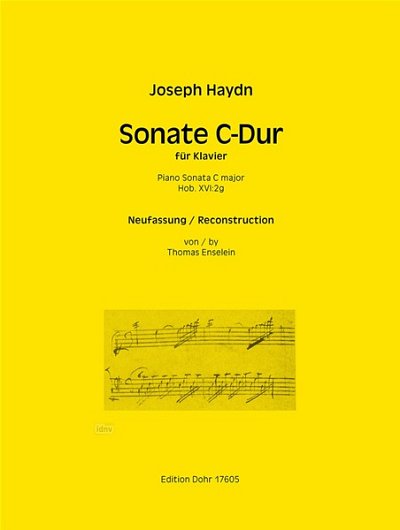 J. Haydn: Klavier Sonate C-Dur Hob.XVI:2g, Klav (Part.)