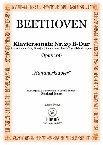 L. van Beethoven et al.: Sonate pour piano No. 29 si bémol majeur