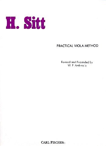 H. Sitt: Practical Viola Method, Va (Bch)