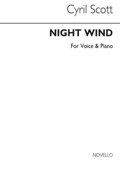 C. Scott: Night Wind Voice/Piano, GesKlav
