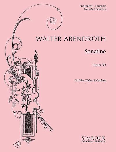 Abendroth, Walter: Sonatine op. 39