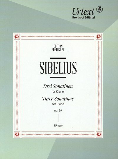 J. Sibelius: Drei Sonatinen op. 67, Klav