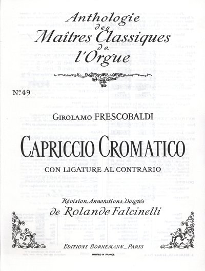 G. Frescobaldi: Capriccio cromatico con Ligature...