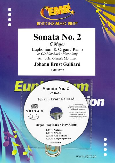 DL: J.E. Galliard: Sonata No. 2, EuphKlav/Org